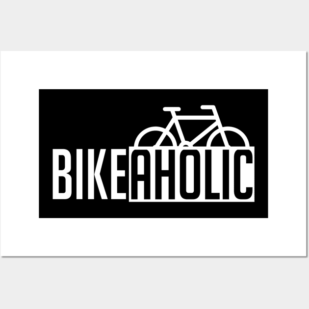 Bikeaholic Wall Art by nektarinchen